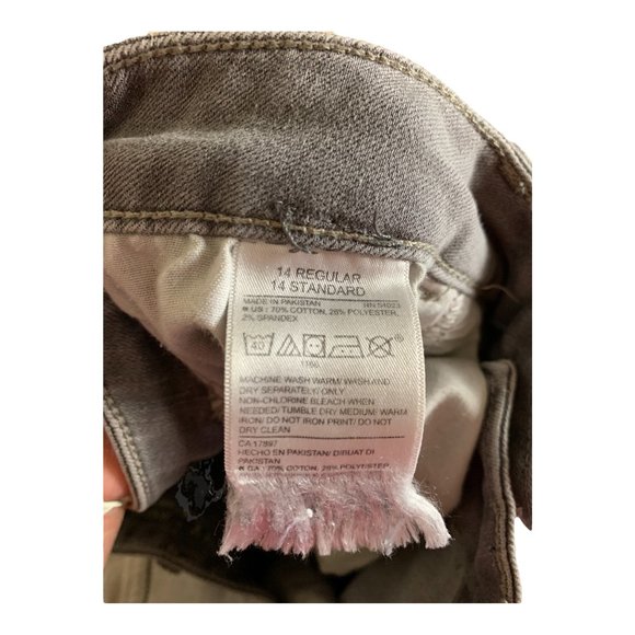 Old Navy 'Rockstar Mid-Rise' Womens Jeans Tag 14 Blue Gray Skinny W32L29 Stretch - Picture 7 of 12